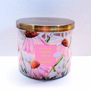 Goose Creek GARDEN HOUSE Large 3-Wick Scented Candle, 14.5 Oz